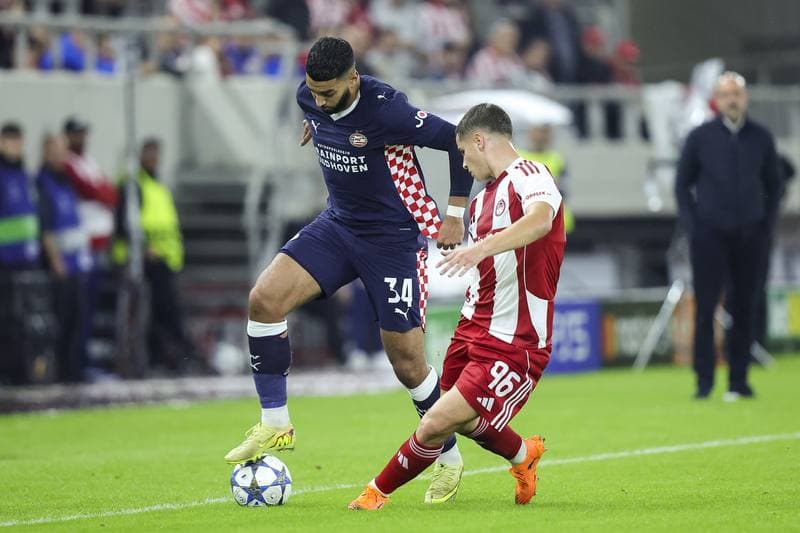 Football. UEFA Champions League. Olympiacos - PSV Eindhoven. 04.11.2025