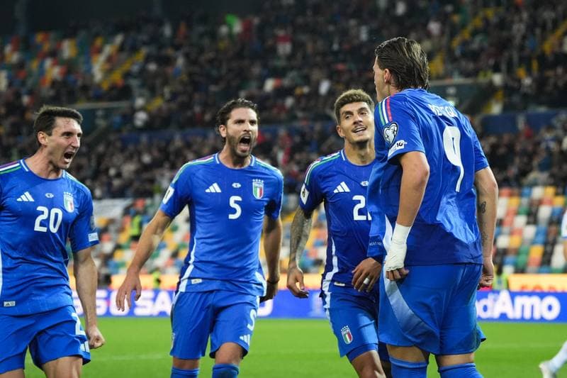 Football. 2026 FIFA World Cup Qualifiers. Italy - Israel. 14.10.2025