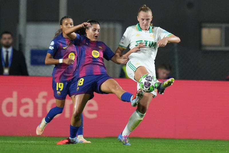 Football. UEFA Women's Champions League. AS Roma - FC Barcelona. 15.10.2025