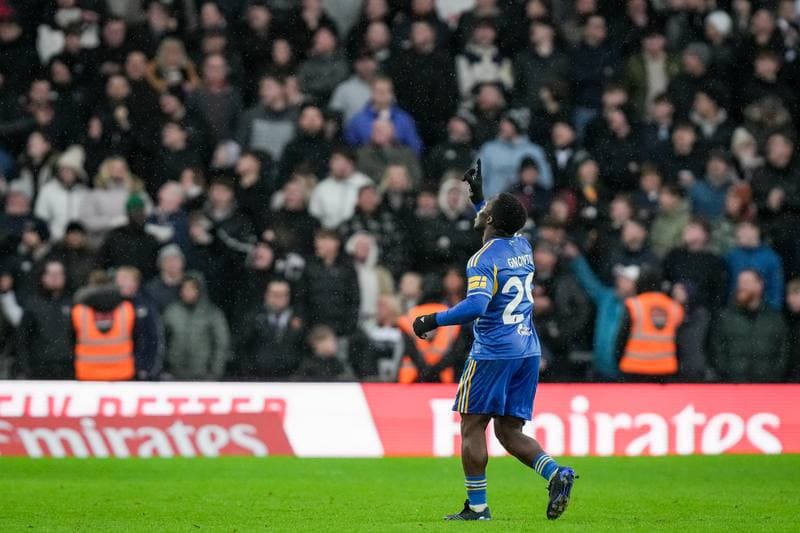 Football. Emirates FA Cup. Derby County - Leeds United. 11.01.2026