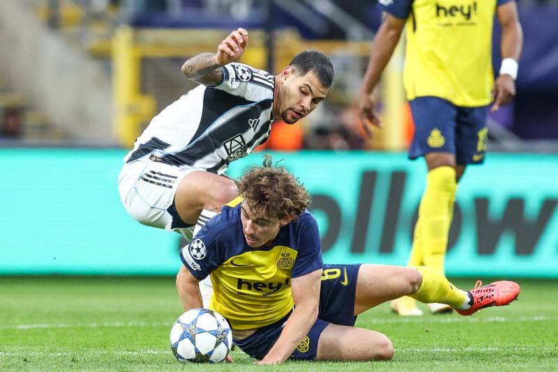 Football. UEFA Champions League. Royale Union Saint-Gilloise - Newcastle United. 01.10.2025