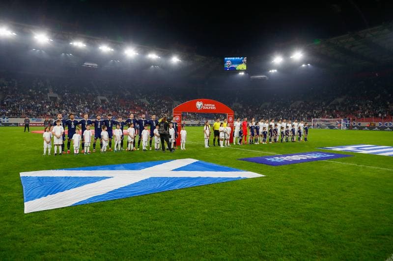 Football. 2026 FIFA World Cup Qualifiers. Greece - Scotland. 15.11.2025