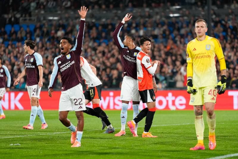 Football. Europa League. Feyenoord - Aston Villa. 02.10.2025