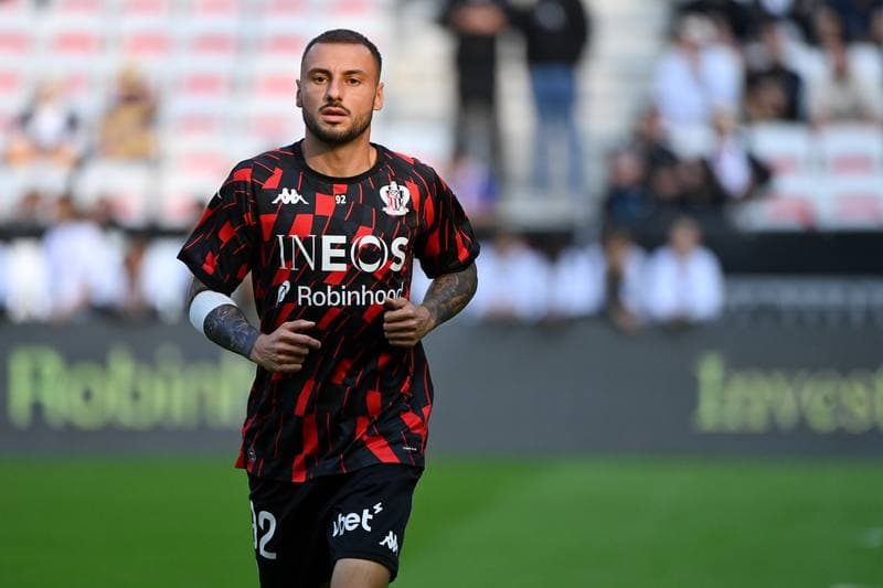Football. Ligue 1 McDonald's. OGC Nice - Olympique Lyonnais. 18.10.2025