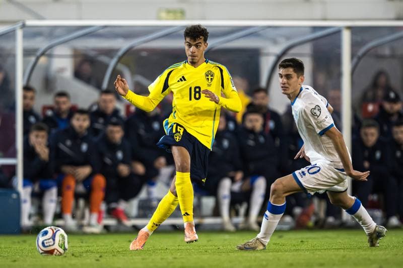 Football. FIFA World Cup Qualifier. Sweden - Kosovo. 13.10.2025