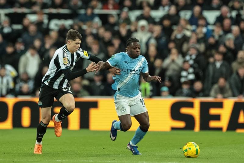 Football. Carabao Cup Semi-Final. Newcastle United - Manchester City. 13.01.2026