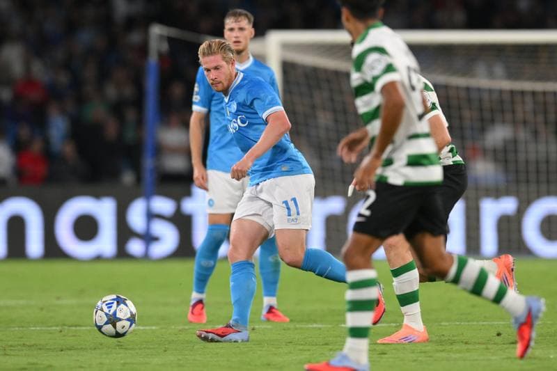 Football. UEFA Champions League. Napoli - Sporting CP. 01.10.2025