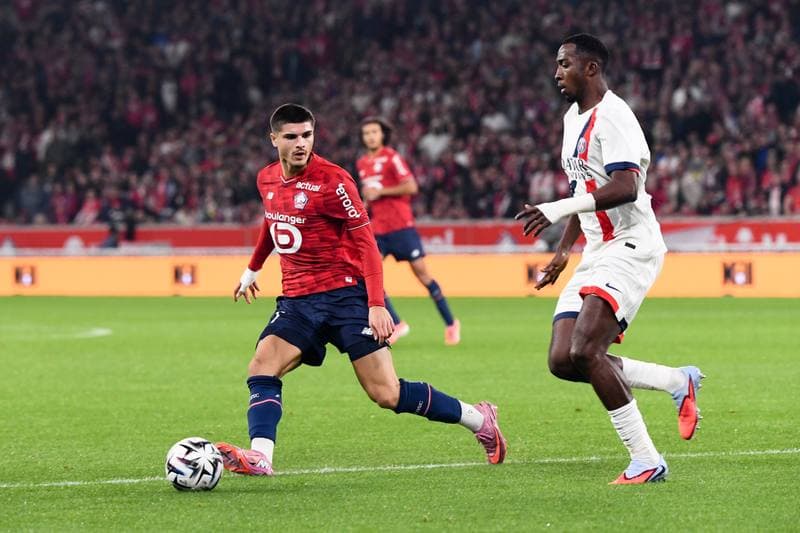 Football. Ligue 1. Lille OSC - Paris Saint-Germain. 05.10.2025