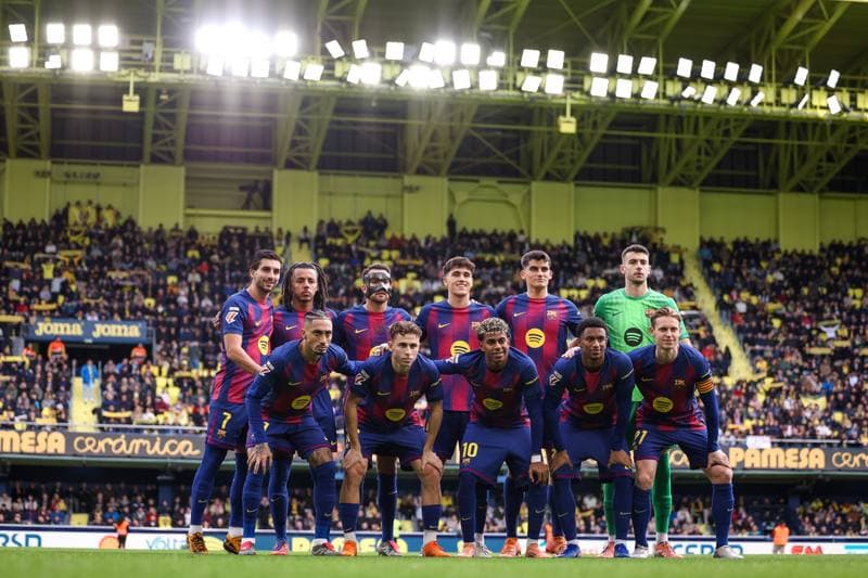 Football. La Liga. Villarreal CF - FC Barcelona. 21.12.2025