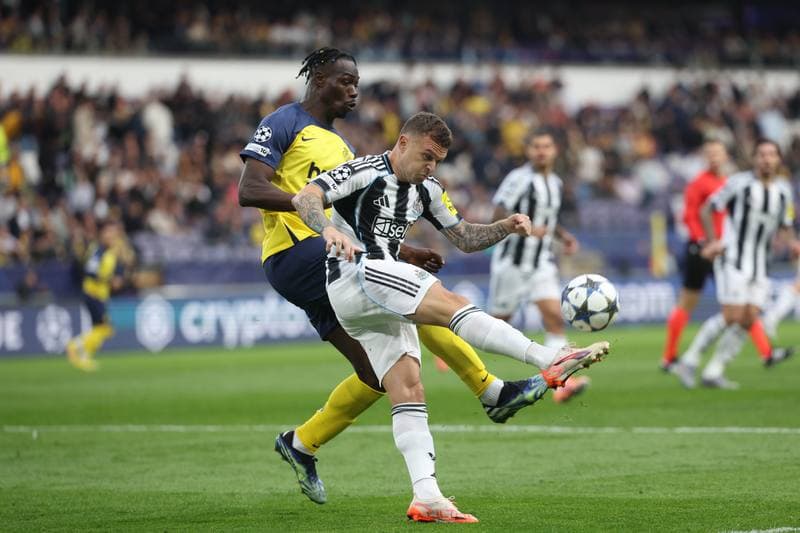 Football. UEFA Champions League. Royale Union Saint-Gilloise - Newcastle United. 01.10.2025