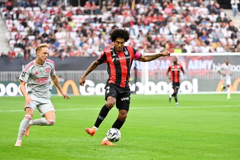Football. Ligue 1 McDonald's. OGC Nice - Olympique Lyonnais. 18.10.2025