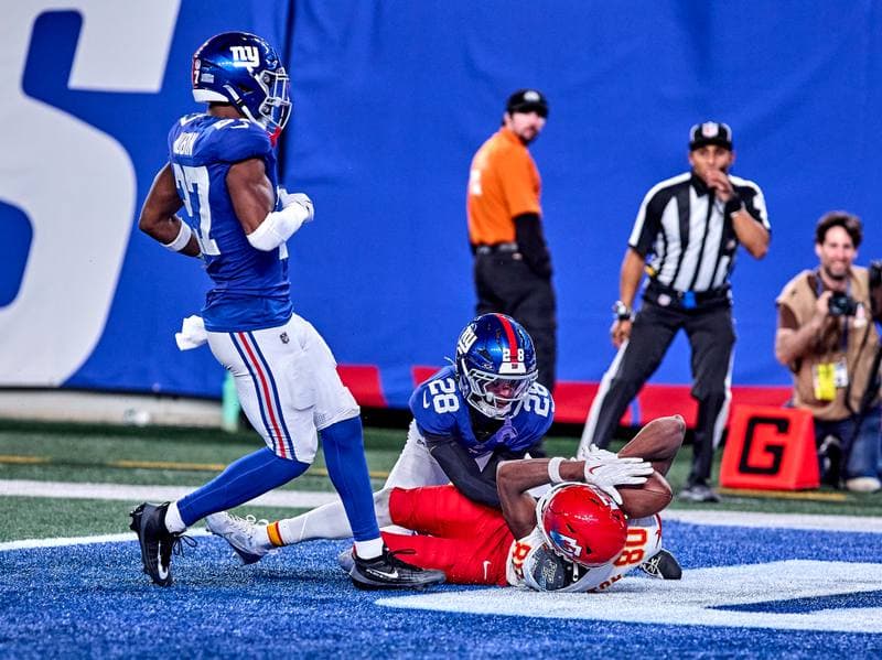 Football. NFL. Kansas City Chiefs - New York Giants. 21.09.2025