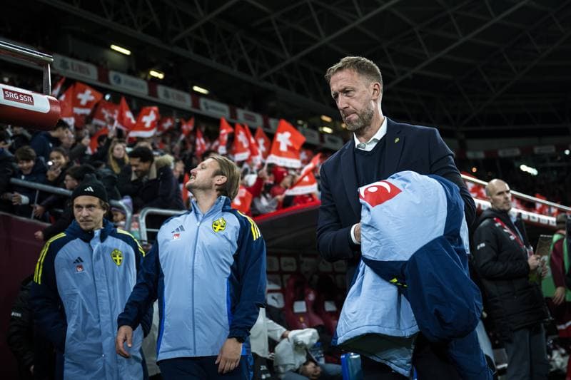 Football. FIFA World Cup Qualifier. Switzerland - Sweden. 15.11.2025