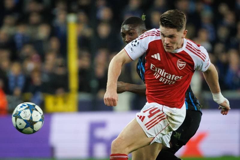 Football. UEFA Champions League. Club Brugge - Arsenal. 10.12.2025