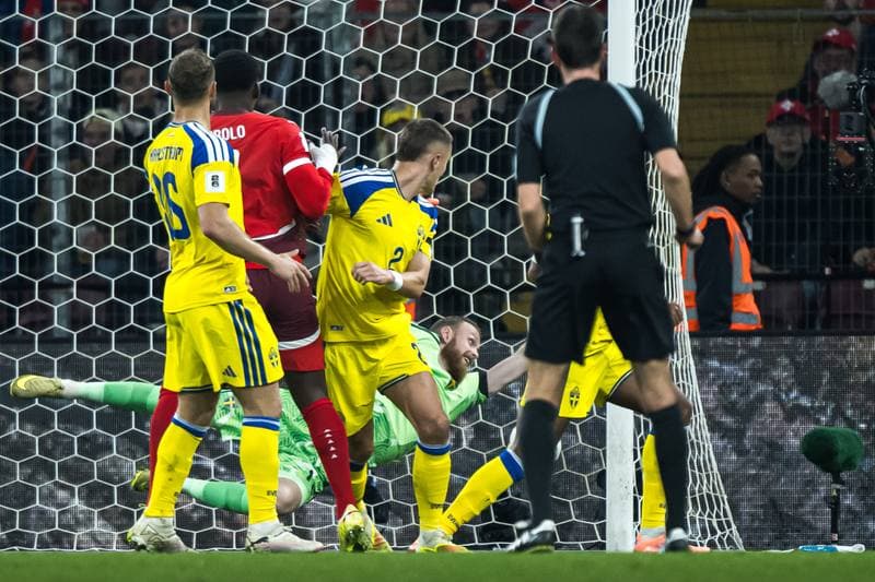 Football. FIFA World Cup Qualifier. Switzerland - Sweden. 15.11.2025