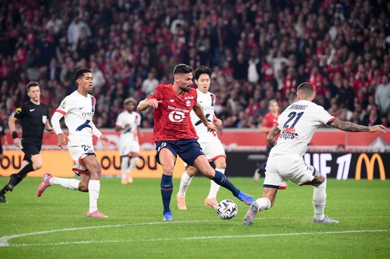 Football. Ligue 1. Lille OSC - Paris Saint-Germain. 05.10.2025