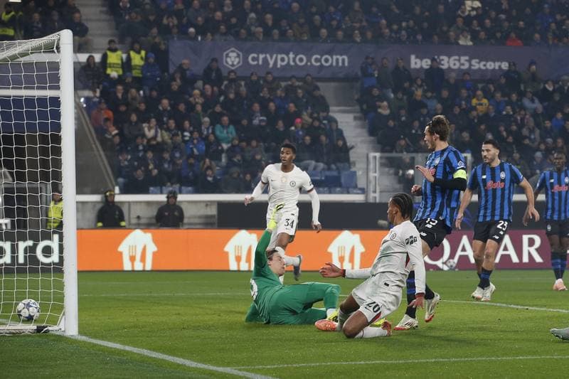 Football. UEFA Champions League. Atalanta BC - Chelsea FC. 06.12.2025