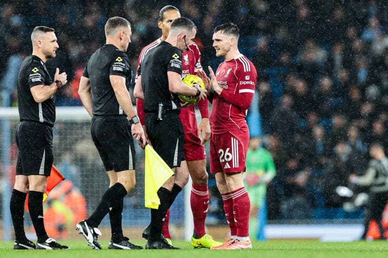 Football. Premier League. Manchester City - Liverpool. 09.11.2025