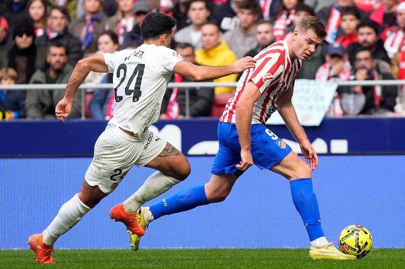 Football. La Liga. Atletico Madrid - Valencia CF. 13.12.2025
