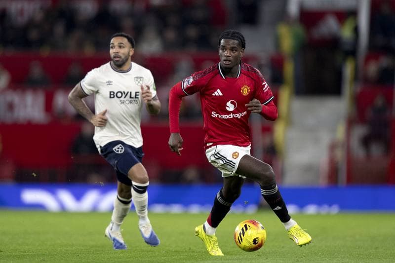 Football. Premier League. Manchester United - West Ham United. 04.12.2025