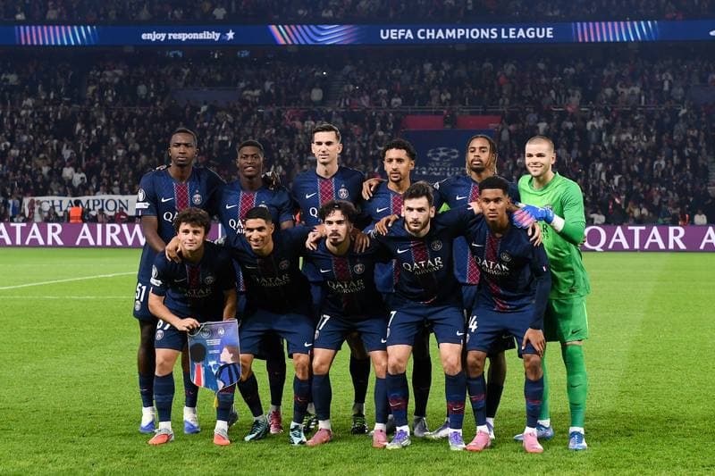 Football. UEFA Champions League. Paris Saint-Germain - Atalanta BC. 17.09.2025