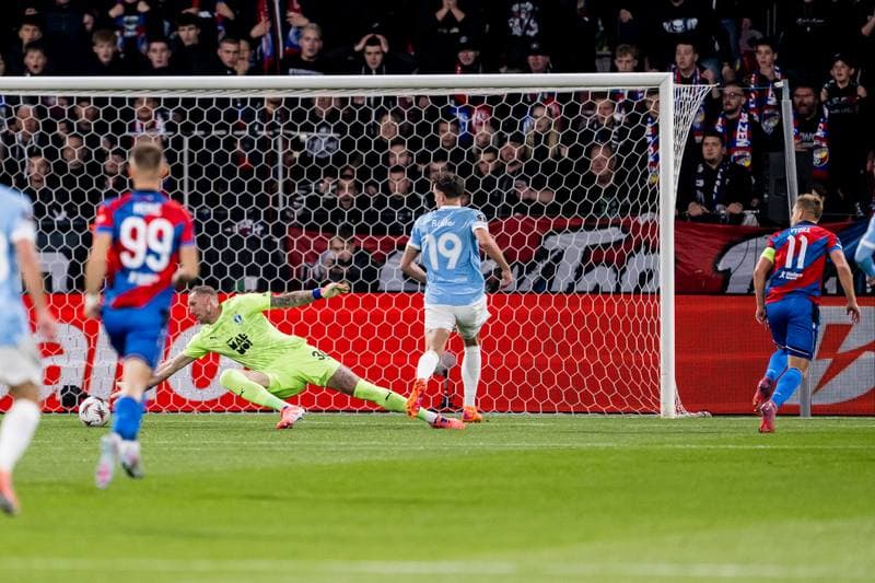 Football. UEFA Europa League. Viktoria Plzen - MalmA FF. 02.10.2025