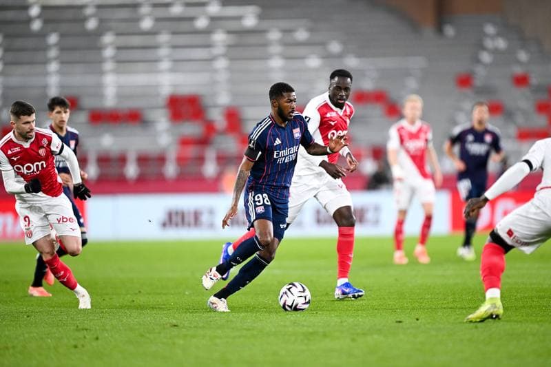 Football. Ligue 1 McDonald's. AS Monaco - Olympique Lyonnais. 03.01.2026