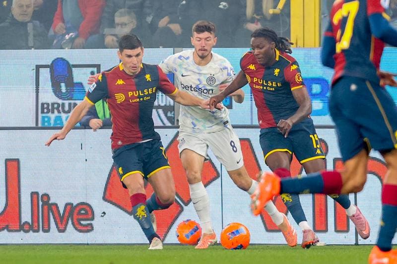 Football. Serie A. Genoa - Inter. 14.12.2025