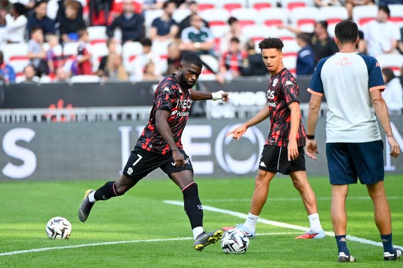 Football. Ligue 1 McDonald's. OGC Nice - Olympique Lyonnais. 18.10.2025