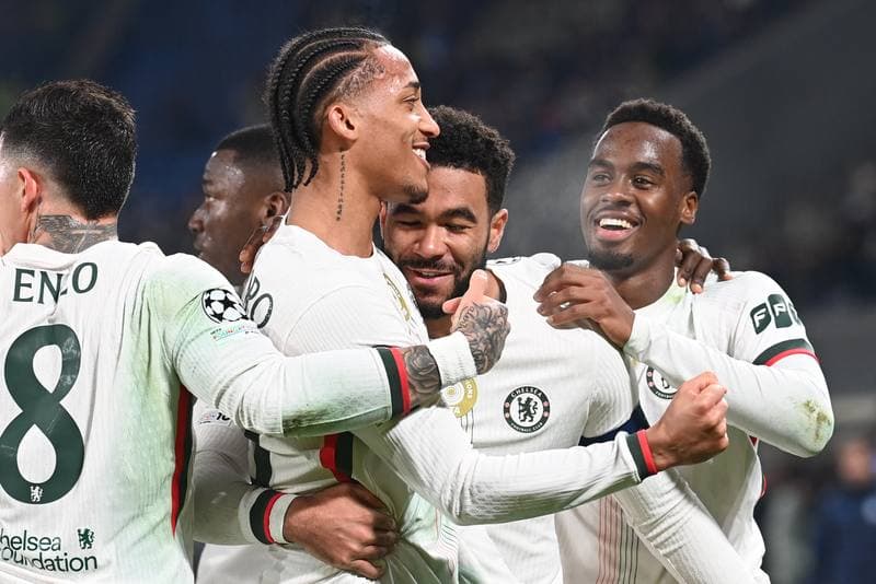 Football. UEFA Champions League. Atalanta BC - Chelsea FC. 06.12.2025