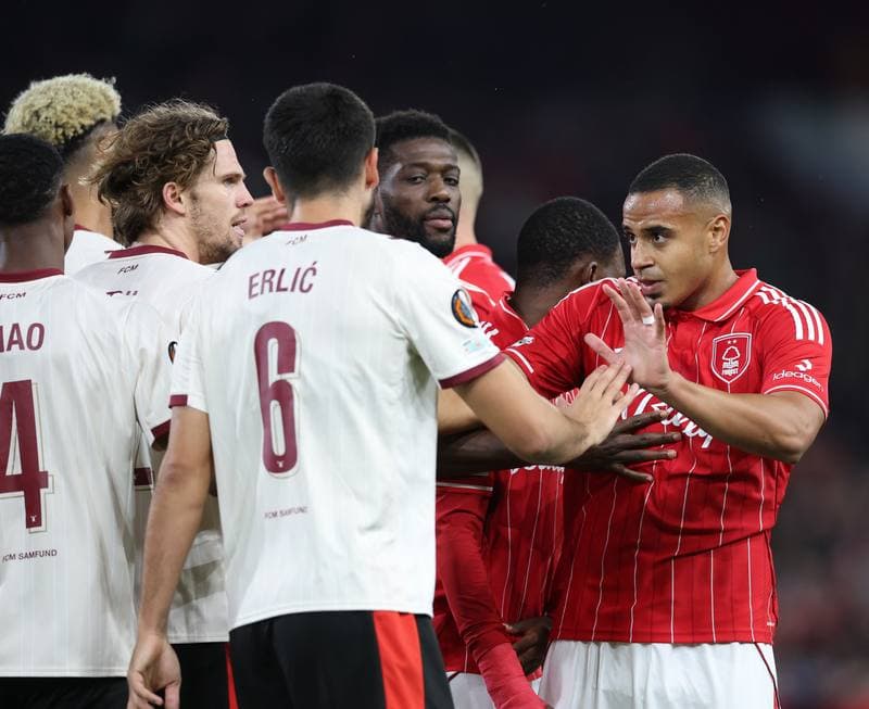 Football. UEFA Europa League. Nottingham Forest - FC Midtjylland. 02.10.2025