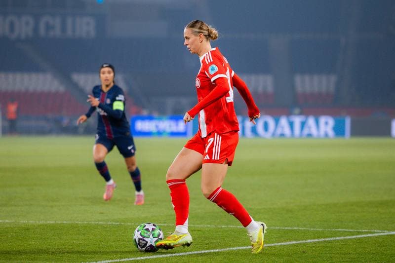 Football. UEFA Women's Champions League. Paris Saint-Germain - FC Bayern Munich. 16.03.2026