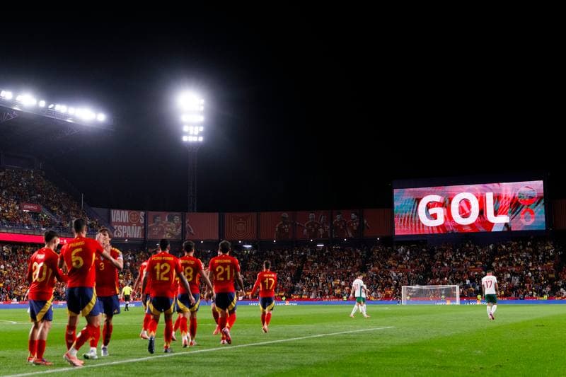 Football. FIFA World Cup Qualifiers. Spain - Bulgaria. 14.10.2025