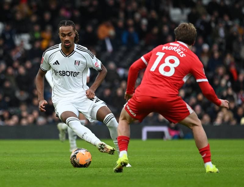 Football. Emirates FA Cup. Fulham - Middlesbrough. 10.01.2026
