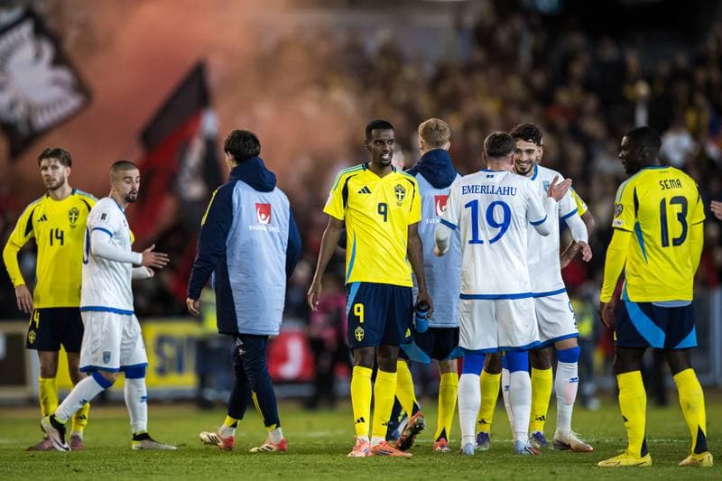 Football. FIFA World Cup Qualifier. Sweden - Kosovo. 13.10.2025