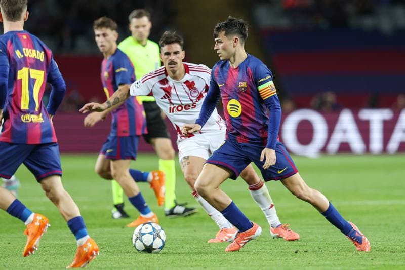 Football. UEFA Champions League. FC Barcelona - Olympiacos. 21.10.2025