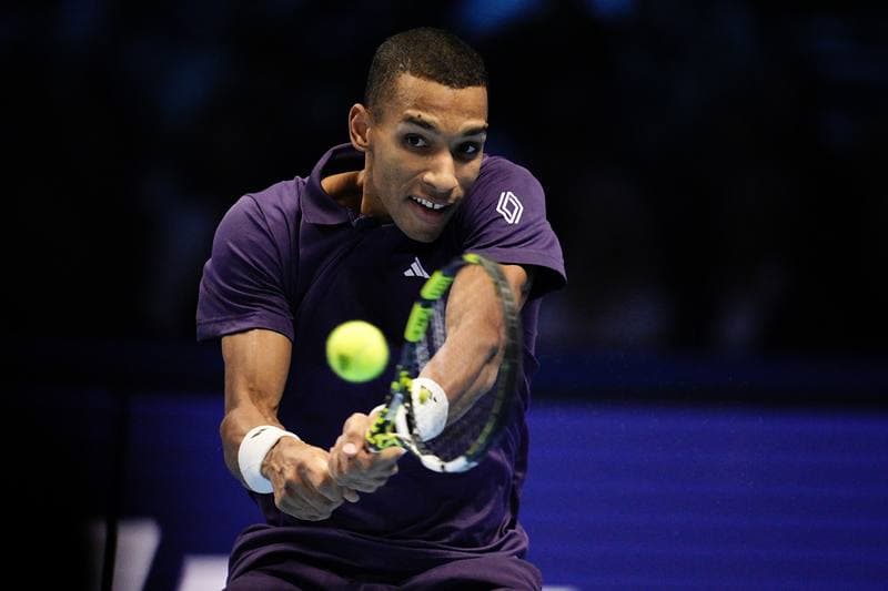 Tennis. ATP Finals. Jannik Sinner - Felix Auger-Aliassime. 10.11.2025