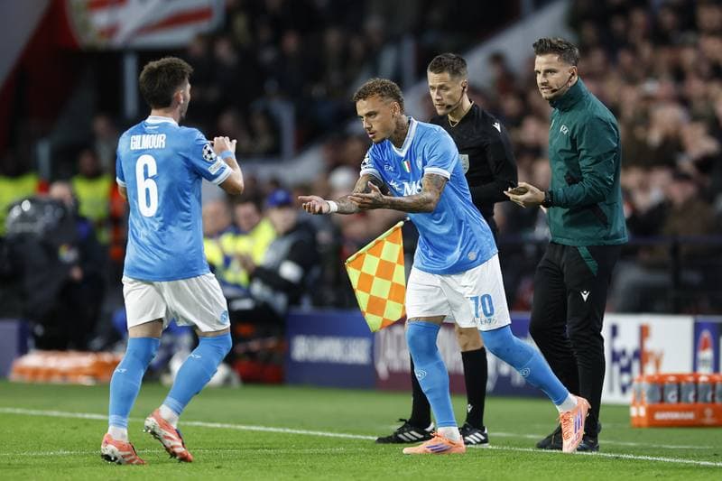 Football. UEFA Champions League. PSV Eindhoven - Napoli. 21.10.2025