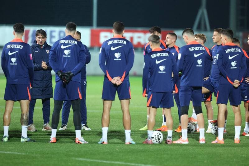 Football. Croatia. Training. 10.11.2025