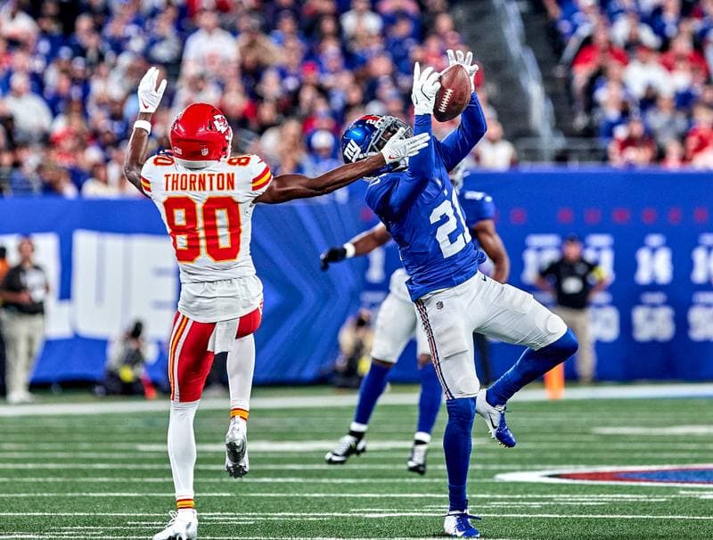 Football. NFL. Kansas City Chiefs - New York Giants. 21.09.2025