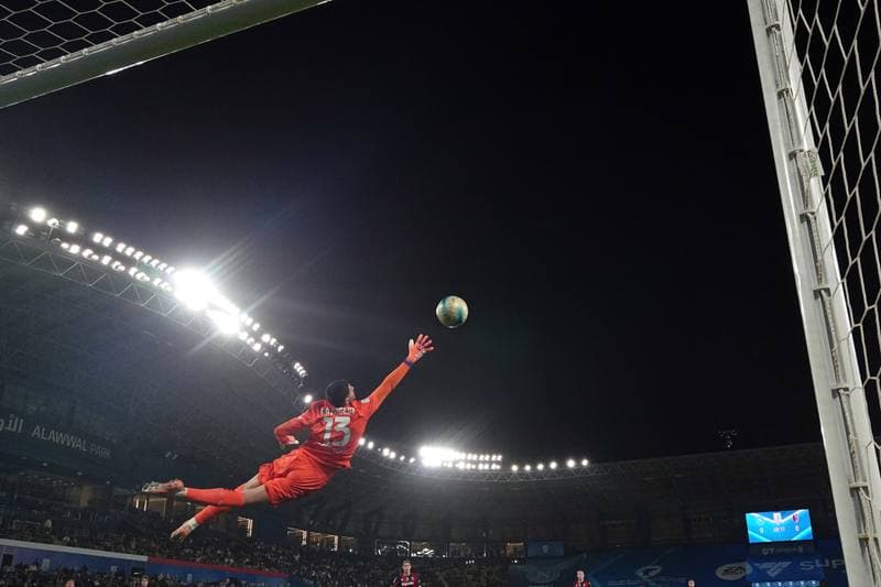 Football. EA Sports FC Supercup. Napoli - Bologna. 22.12.2025