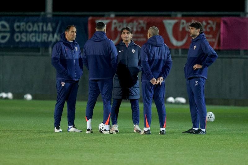 Football. Croatia. Training. 10.11.2025