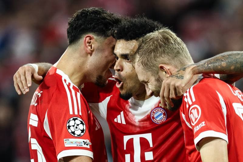 Football. UEFA Champions League. Bayern Munich - Club Brugge. 22.10.2025