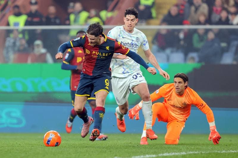 Football. Serie A. Genoa - Inter. 14.12.2025