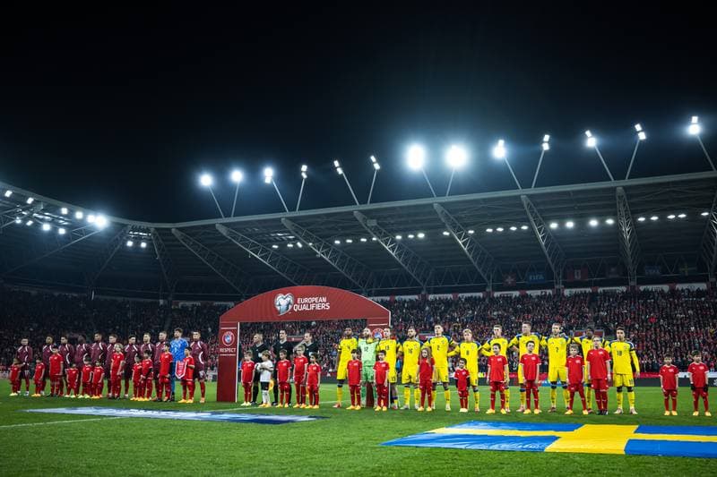 Football. FIFA World Cup Qualifier. Switzerland - Sweden. 15.11.2025