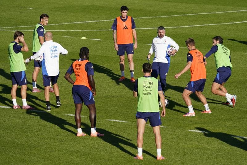 Football. Italy. Training. 07.10.2025