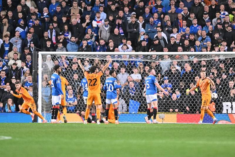 Football. UEFA Europa League. Rangers - A.S. Roma. 06.11.2025