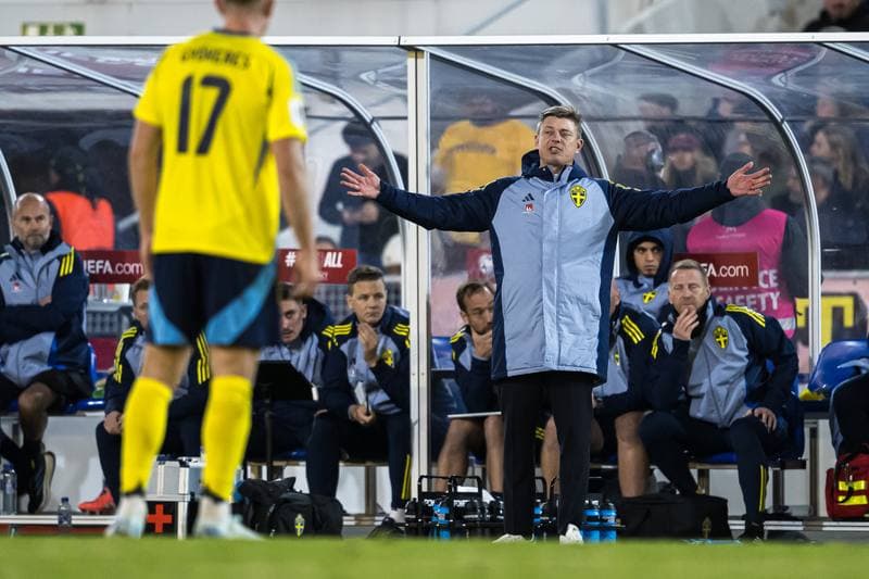 Football. FIFA World Cup Qualifier. Sweden - Kosovo. 13.10.2025