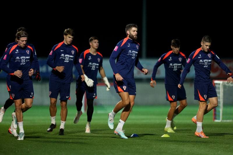 Football. Croatia. Training. 10.11.2025