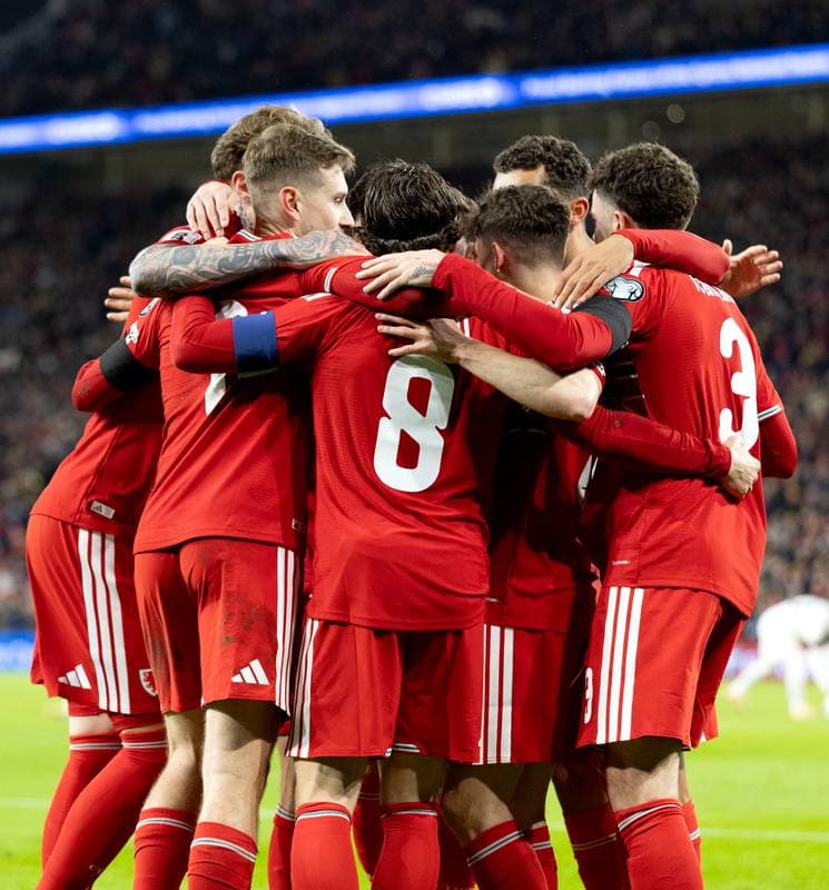 Football. 2026 FIFA World Cup Qualifiers. Wales - North Macedonia. 18.11.2025